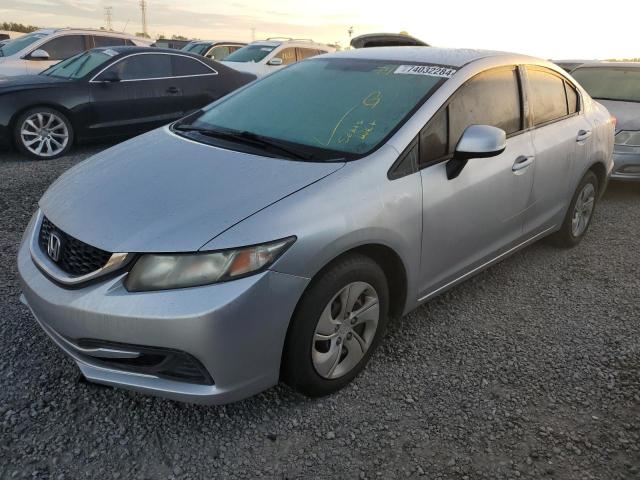  HONDA CIVIC 2013 Srebrny