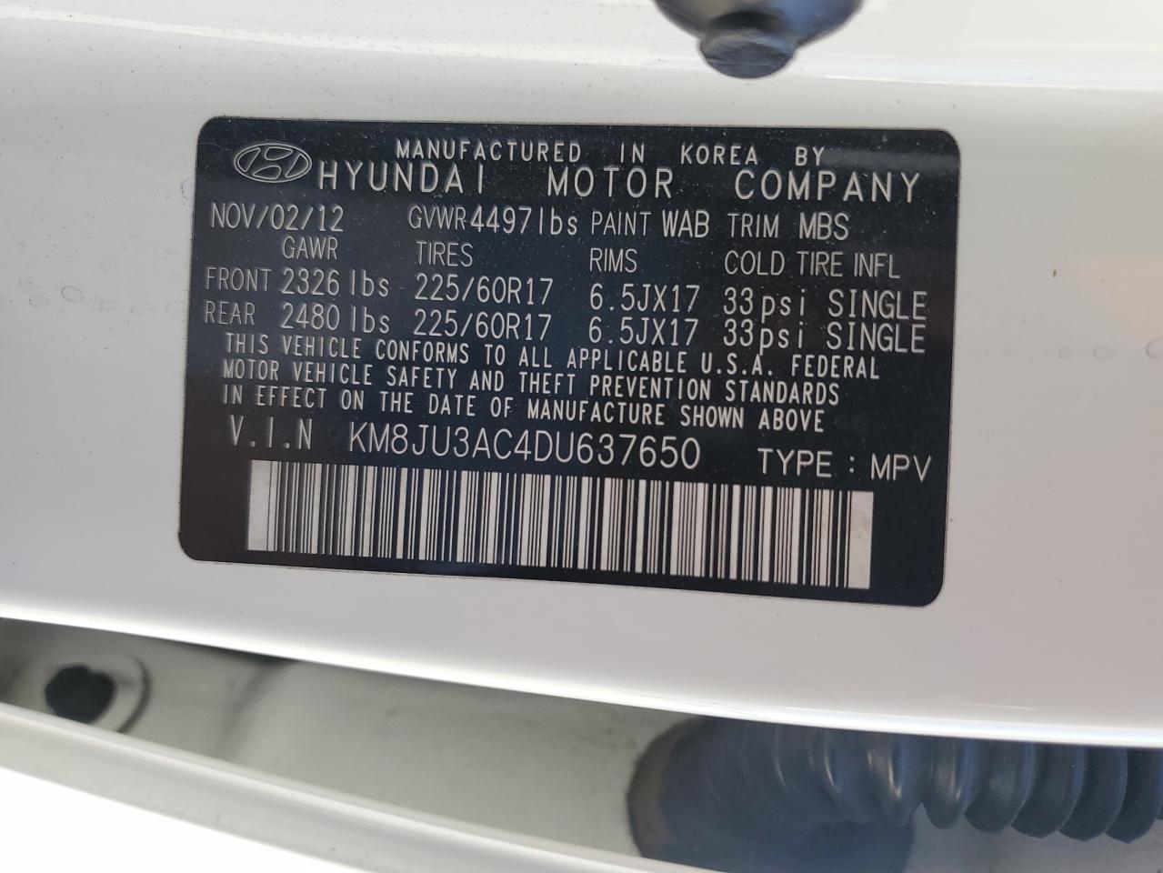 2013 Hyundai Tucson - Image 13
