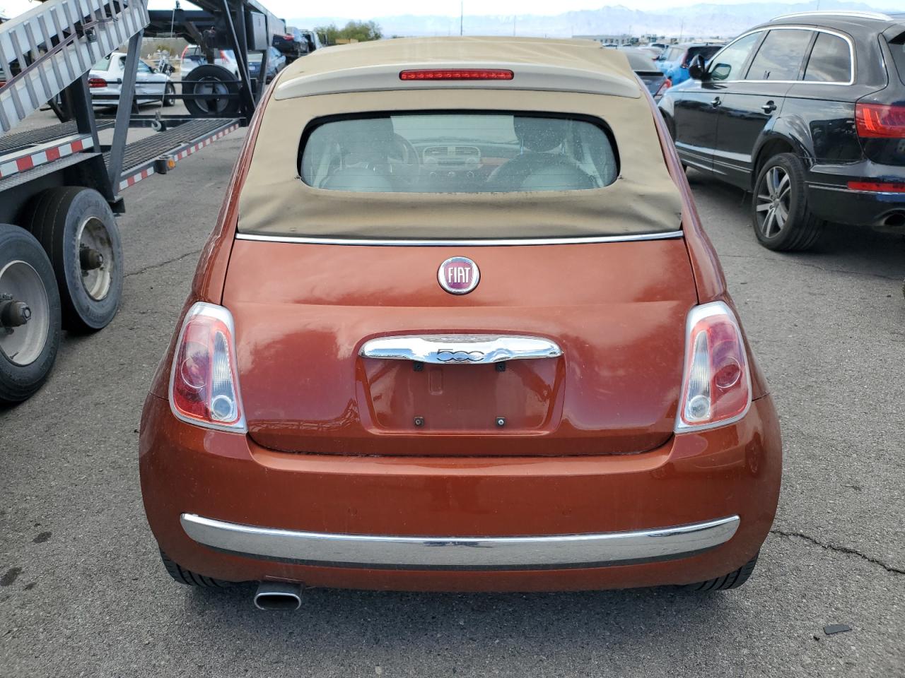 2012 Fiat 500 Lounge VIN: 3C3CFFER2CT322818 Lot: 76944954