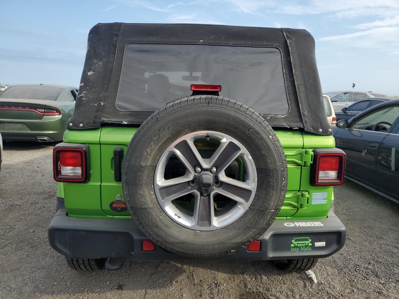 2020 Jeep Wrangler Unlimited Sahara VIN: 1C4HJXENXLW115459 Lot: 74422964