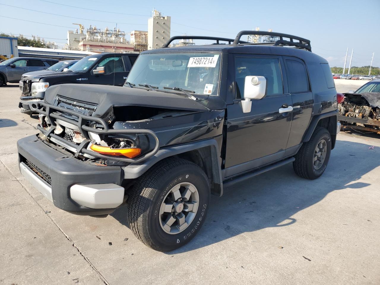 2007 Toyota Fj Cruiser VIN: JTEBU11F570071142 Lot: 74987214