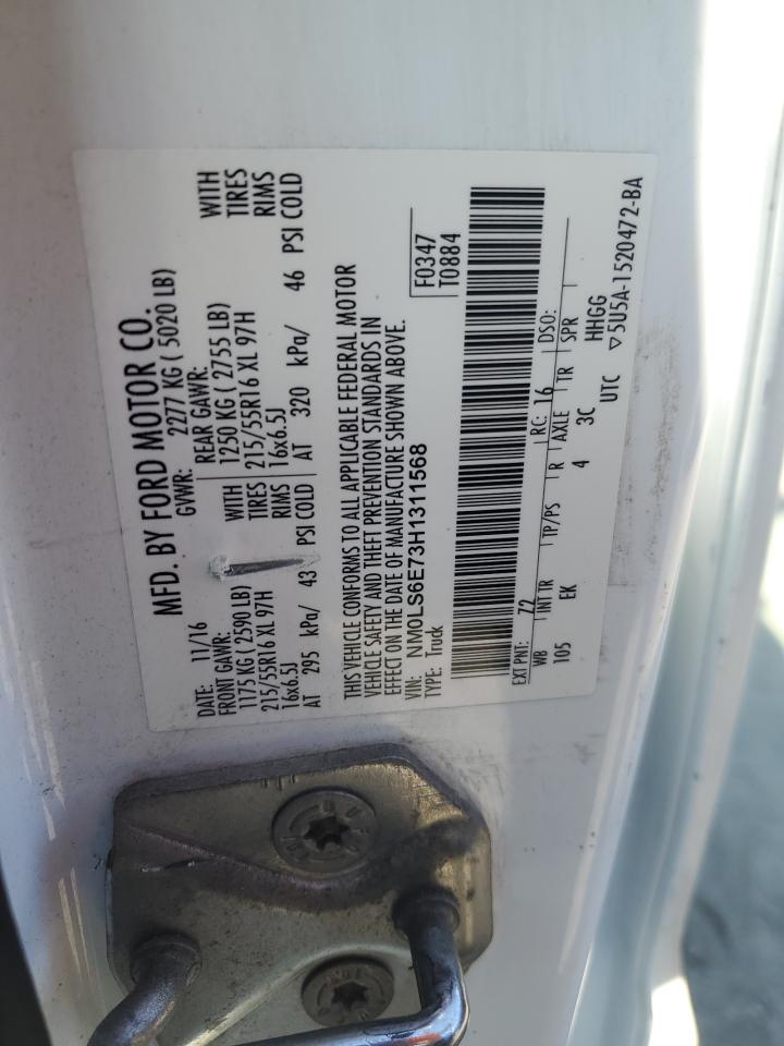 NM0LS6E73H1311568 2017 Ford Transit Connect Xl