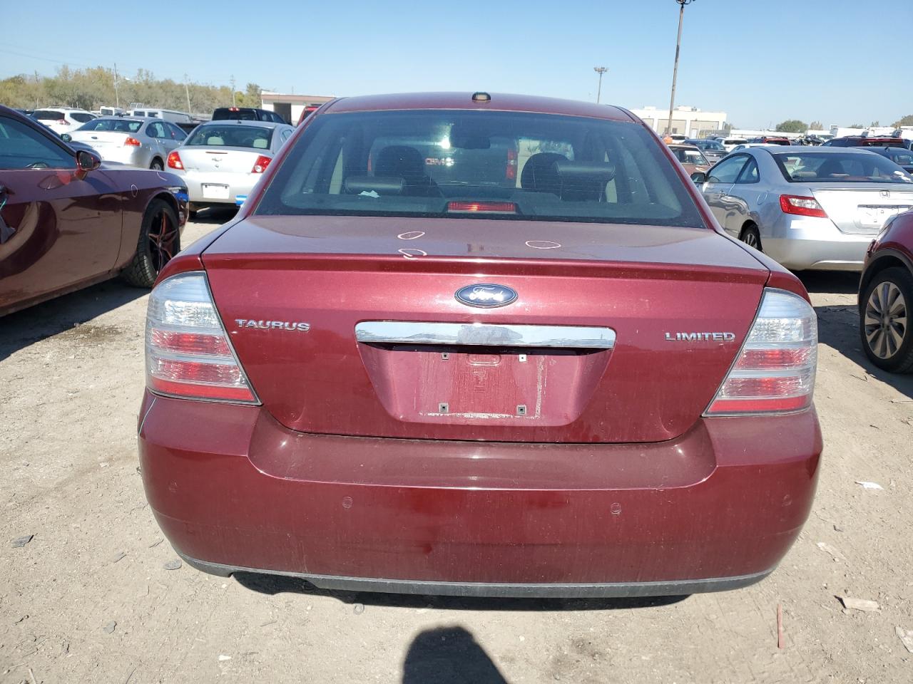 2008 Ford Taurus Limited VIN: 1FAHP25W28G179996 Lot: 75977554