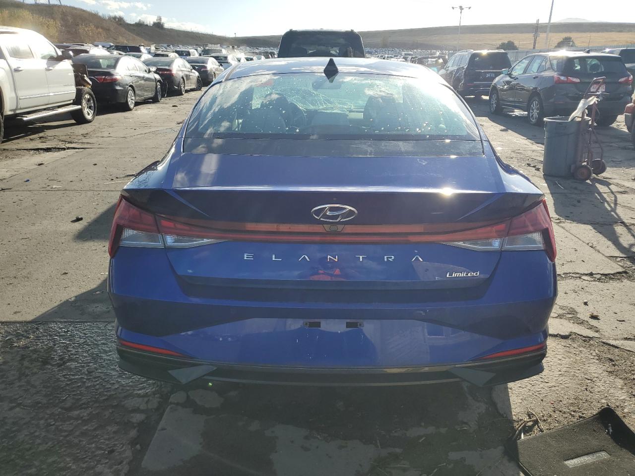 2021 Hyundai Elantra Limited VIN: 5NPLP4AG6MH010441 Lot: 78038754