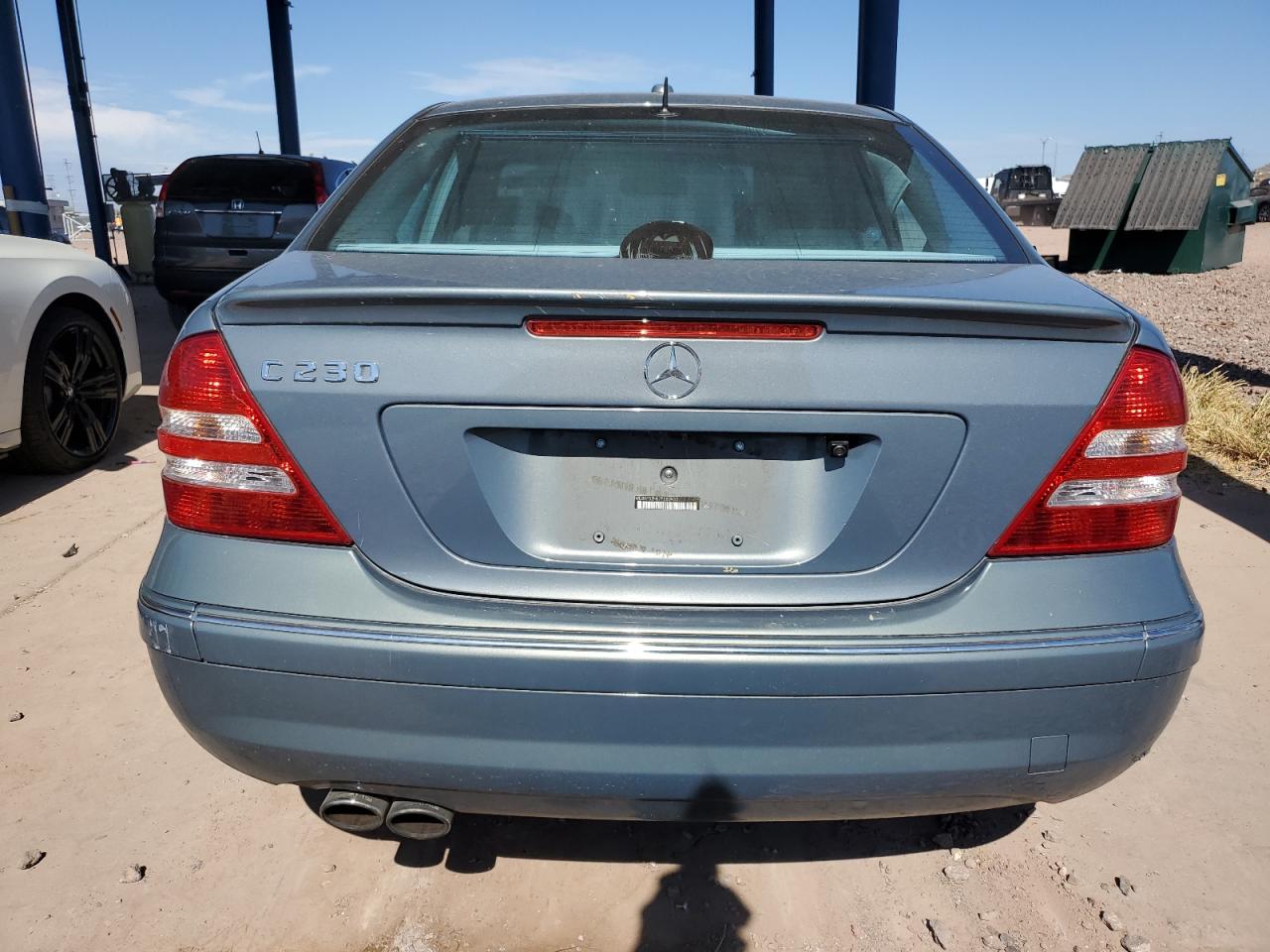 2007 Mercedes-Benz C 230 VIN: WDBRF52H67F880455 Lot: 77863274