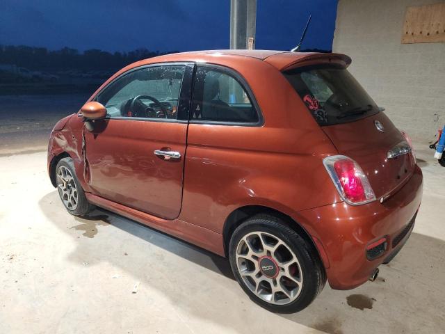  FIAT 500 2014 Оранжевый