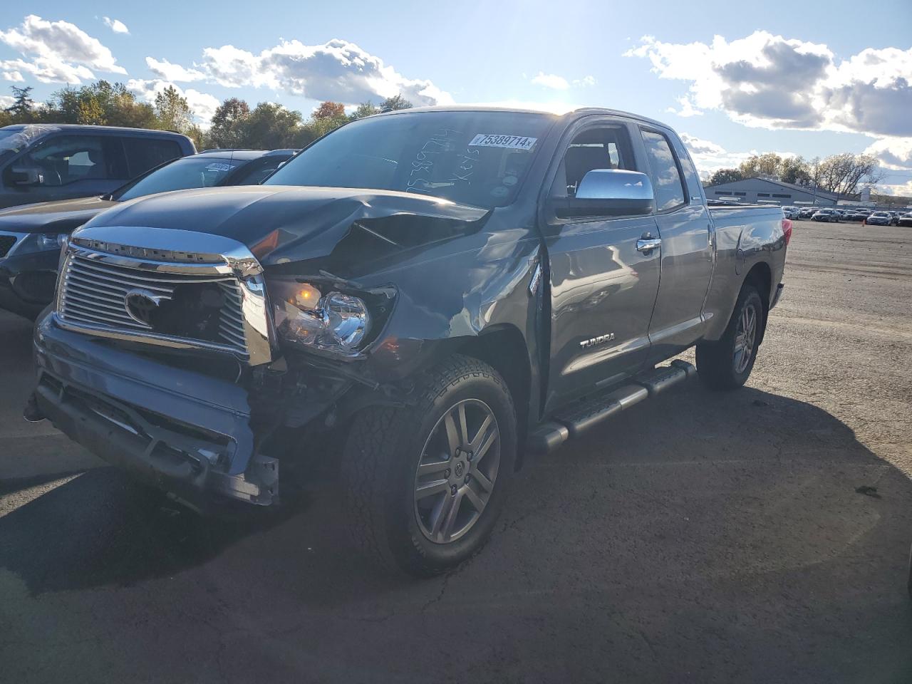 2013 Toyota Tundra Double Cab Limited VIN: 5TFBY5F12DX319086 Lot: 75389714