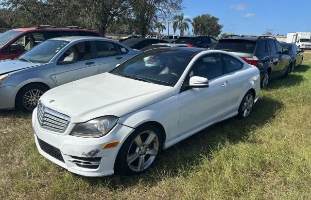 Coupet MERCEDES-BENZ C-CLASS 2014 Biały