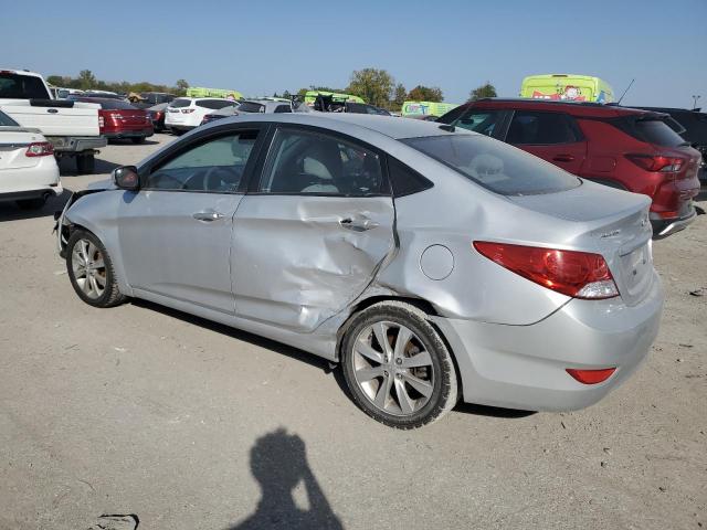  HYUNDAI ACCENT 2014 Серебристый