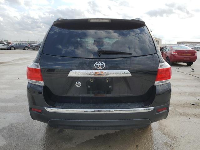  TOYOTA HIGHLANDER 2012 Czarny