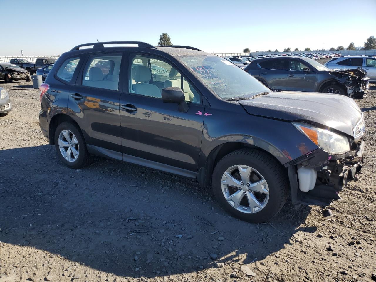 2015 Subaru Forester 2.5I VIN: JF2SJABC6FH427701 Lot: 74473124