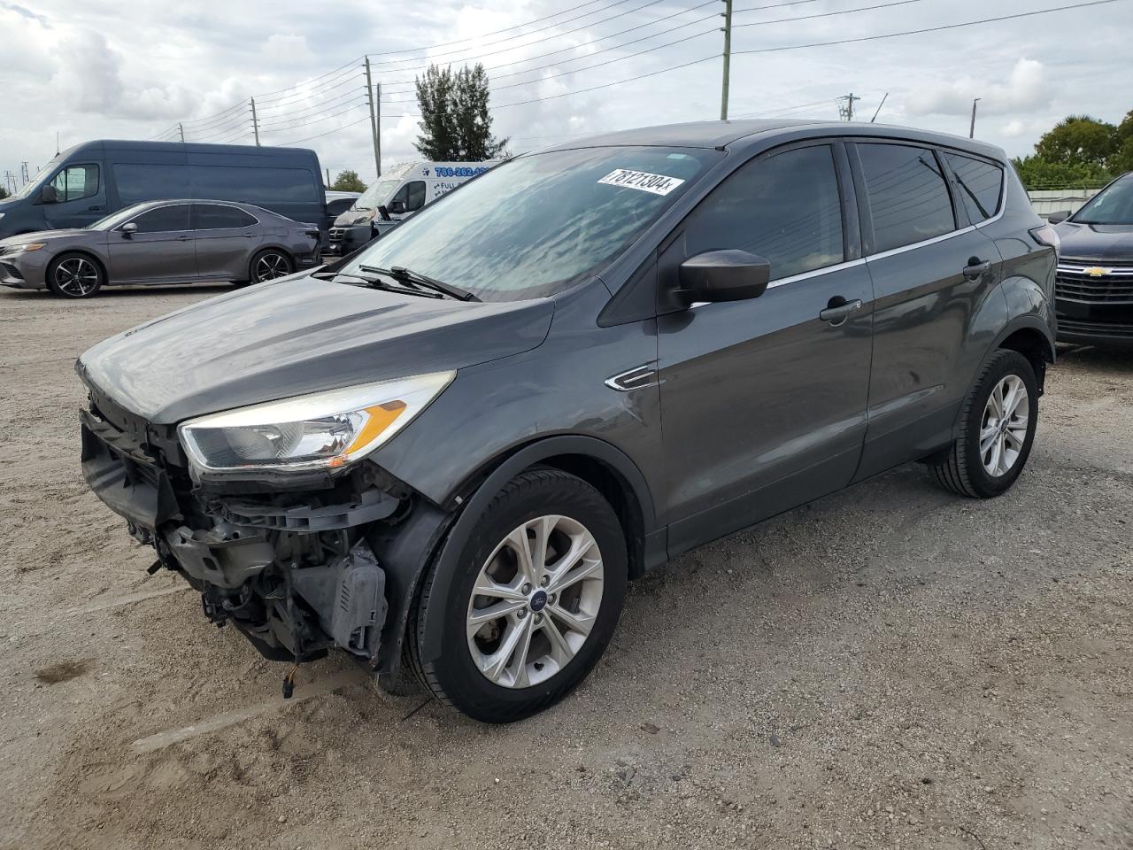 2017 Ford Escape Se VIN: 1FMCU0GD4HUD91261 Lot: 78121304