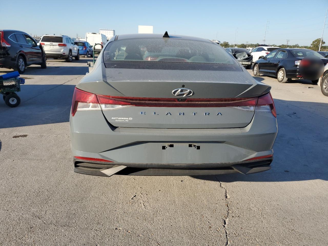 2022 Hyundai Elantra Sel VIN: KMHLM4AG2NU333509 Lot: 75286324