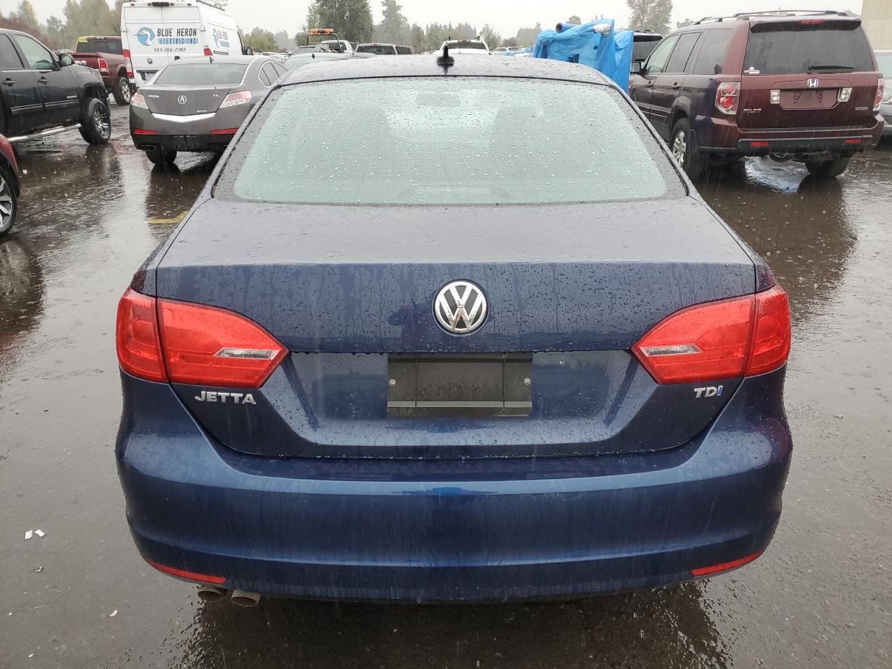 2014 Volkswagen Jetta Tdi VIN: 3VWLL7AJ8EM404413 Lot: 74587474