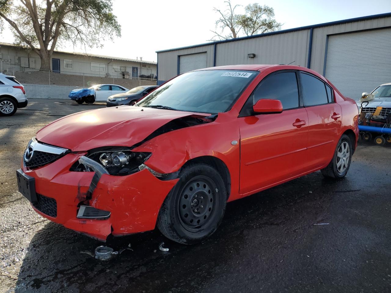 2008 Mazda 3 I იყიდება Albuquerque-ში, NM - Front End