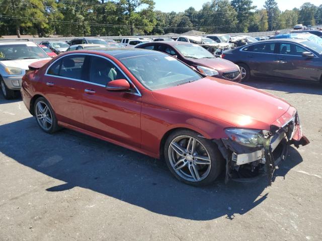  MERCEDES-BENZ E-CLASS 2017 Czerwony