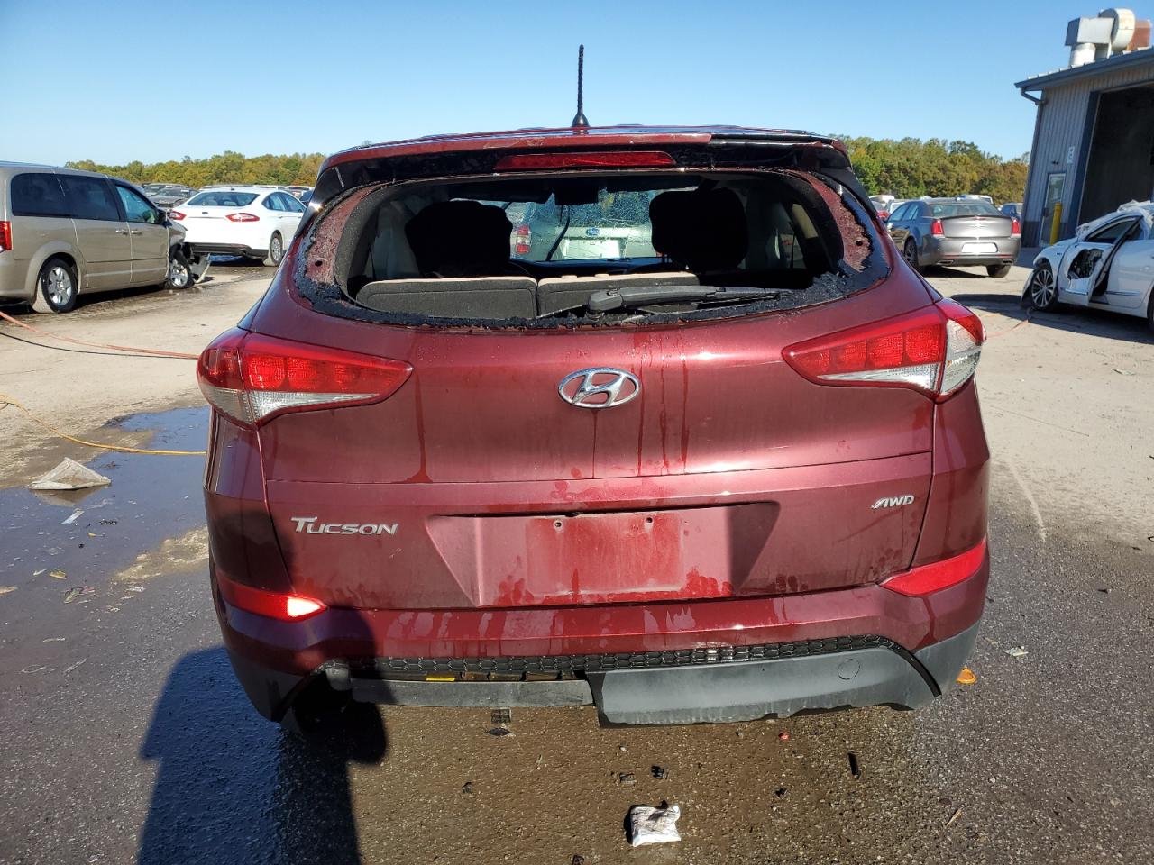 2018 Hyundai Tucson Se VIN: KM8J2CA49JU617503 Lot: 75207184