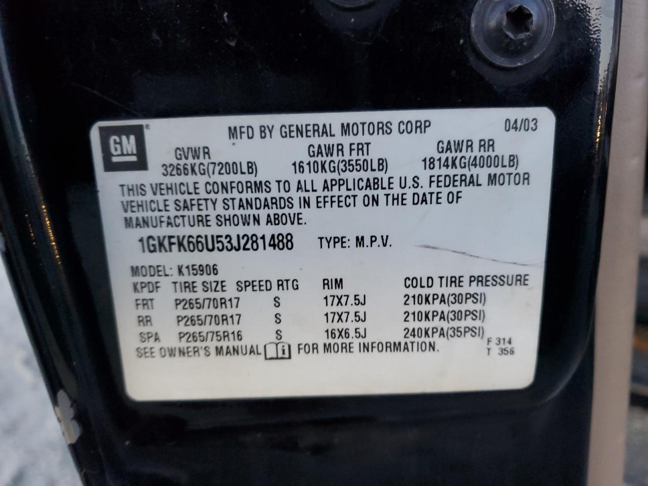 2003 GMC Yukon - Image 14