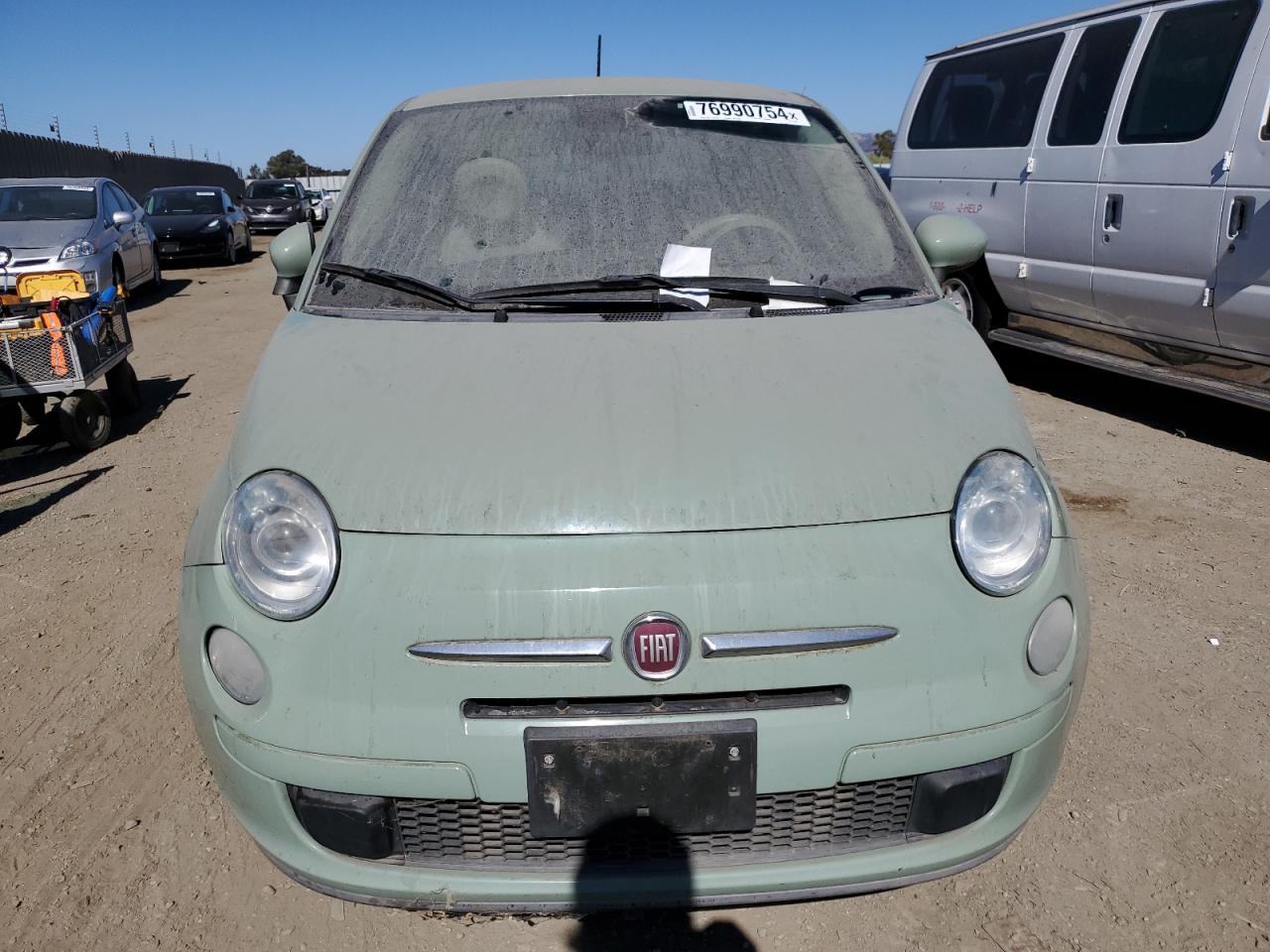 2014 Fiat 500 Pop VIN: 3C3CFFAR0ET191607 Lot: 76990754