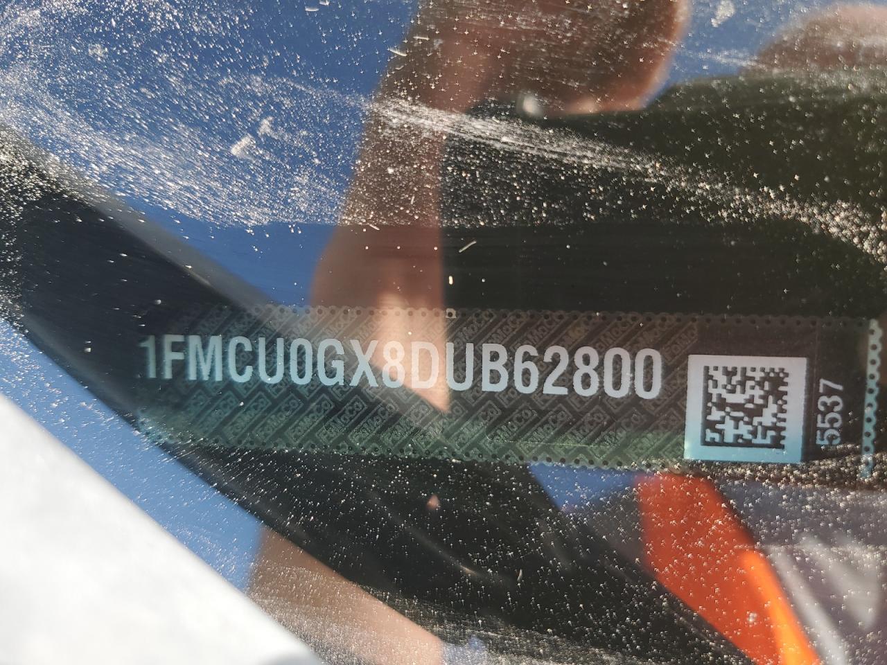 1FMCU0GX8DUB62800 2013 Ford Escape Se