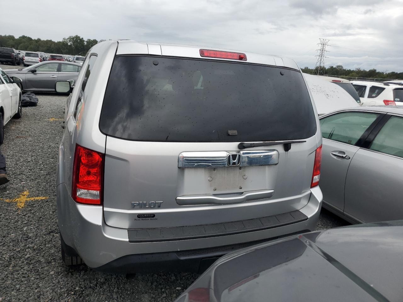 5FNYF3H27CB003282 2012 Honda Pilot Lx