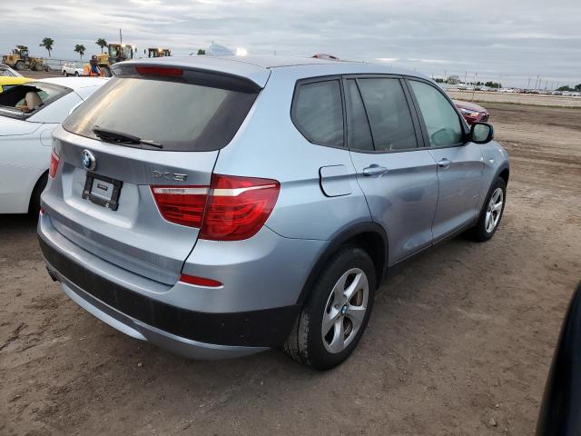  BMW X3 2012 Синий