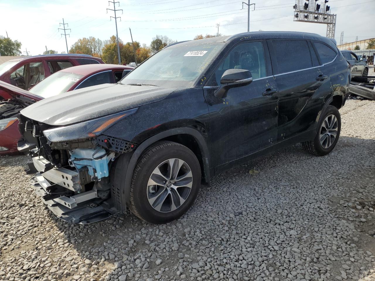 2024 Toyota Highlander Le VIN: 5TDKDRBH5RS561583 Lot: 77418524