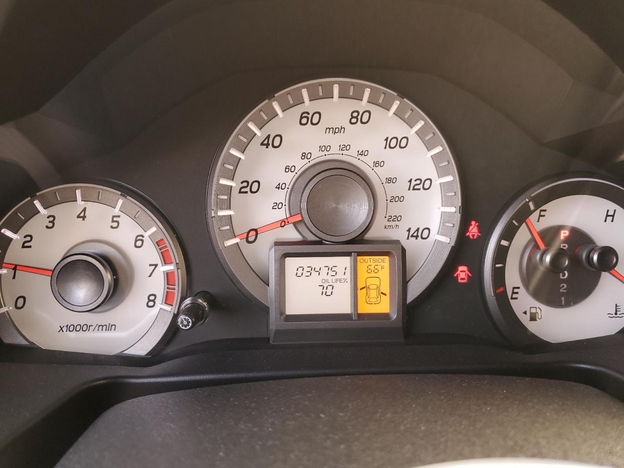 2013 Honda Pilot Ex VIN: 5FNYF4H48DB020357 Lot: 75634454