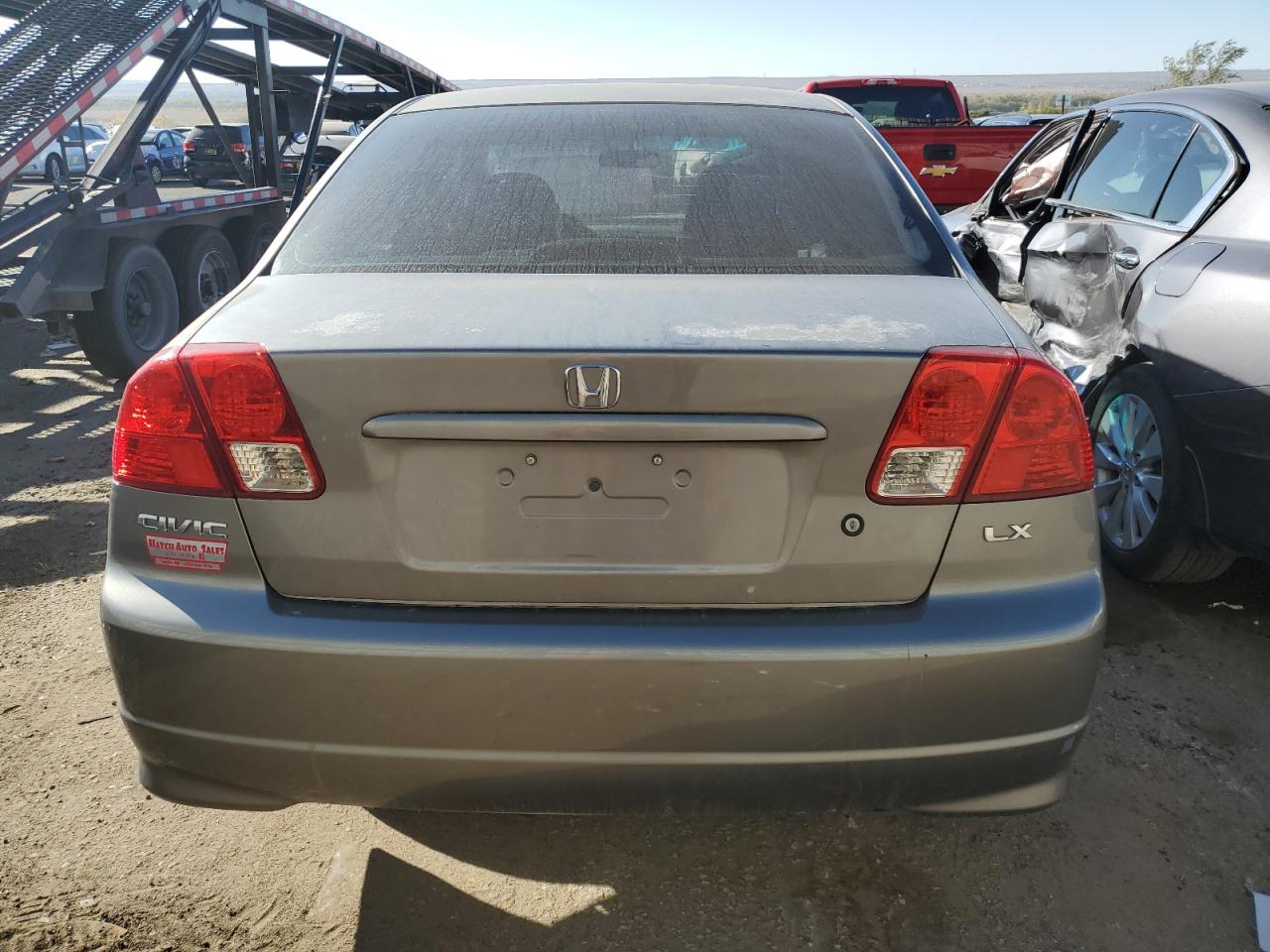 2004 Honda Civic Lx VIN: 2HGES16604H624286 Lot: 77332224