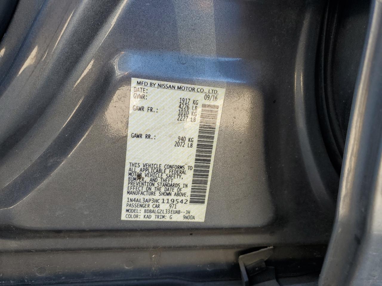 2017 Nissan Altima - Image 14