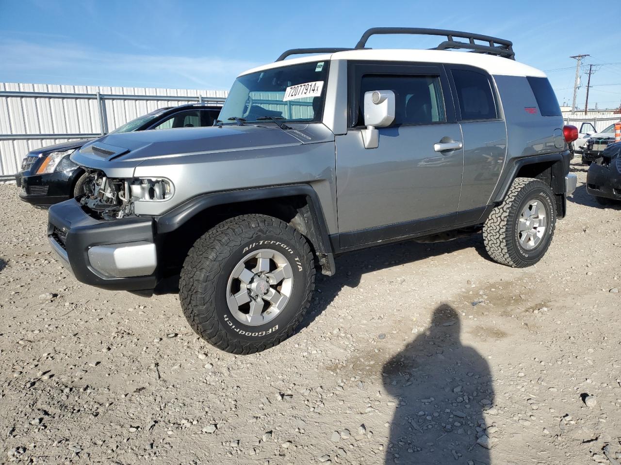 2011 Toyota Fj Cruiser VIN: JTEBU4BFXBK101300 Lot: 72077914