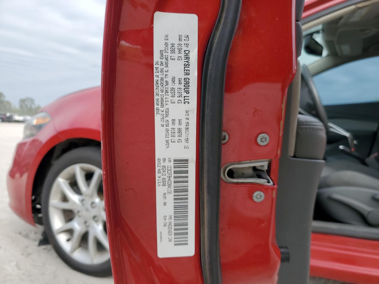 2013 Dodge Dart Sxt VIN: 1C3CDFBH4DD641131 Lot: 76319754