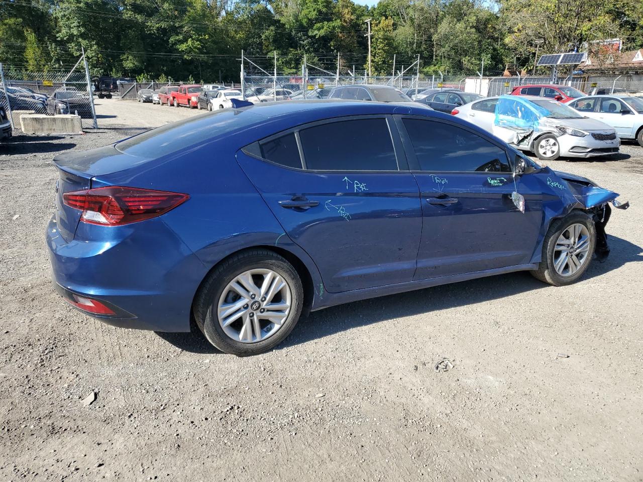 5NPD84LFXKH481527 2019 Hyundai Elantra Sel