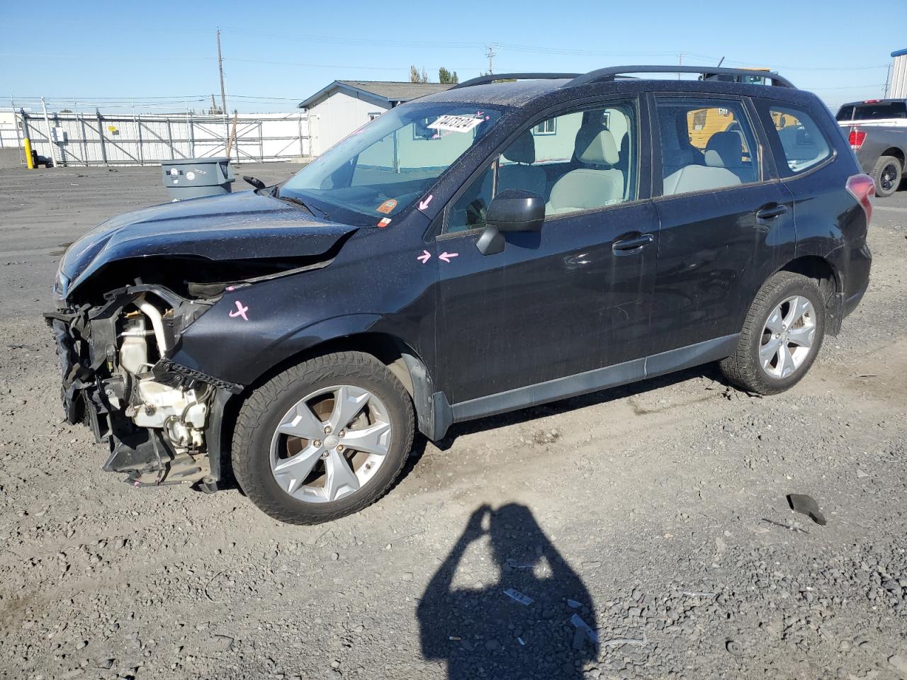 2015 Subaru Forester 2.5I VIN: JF2SJABC6FH427701 Lot: 74473124