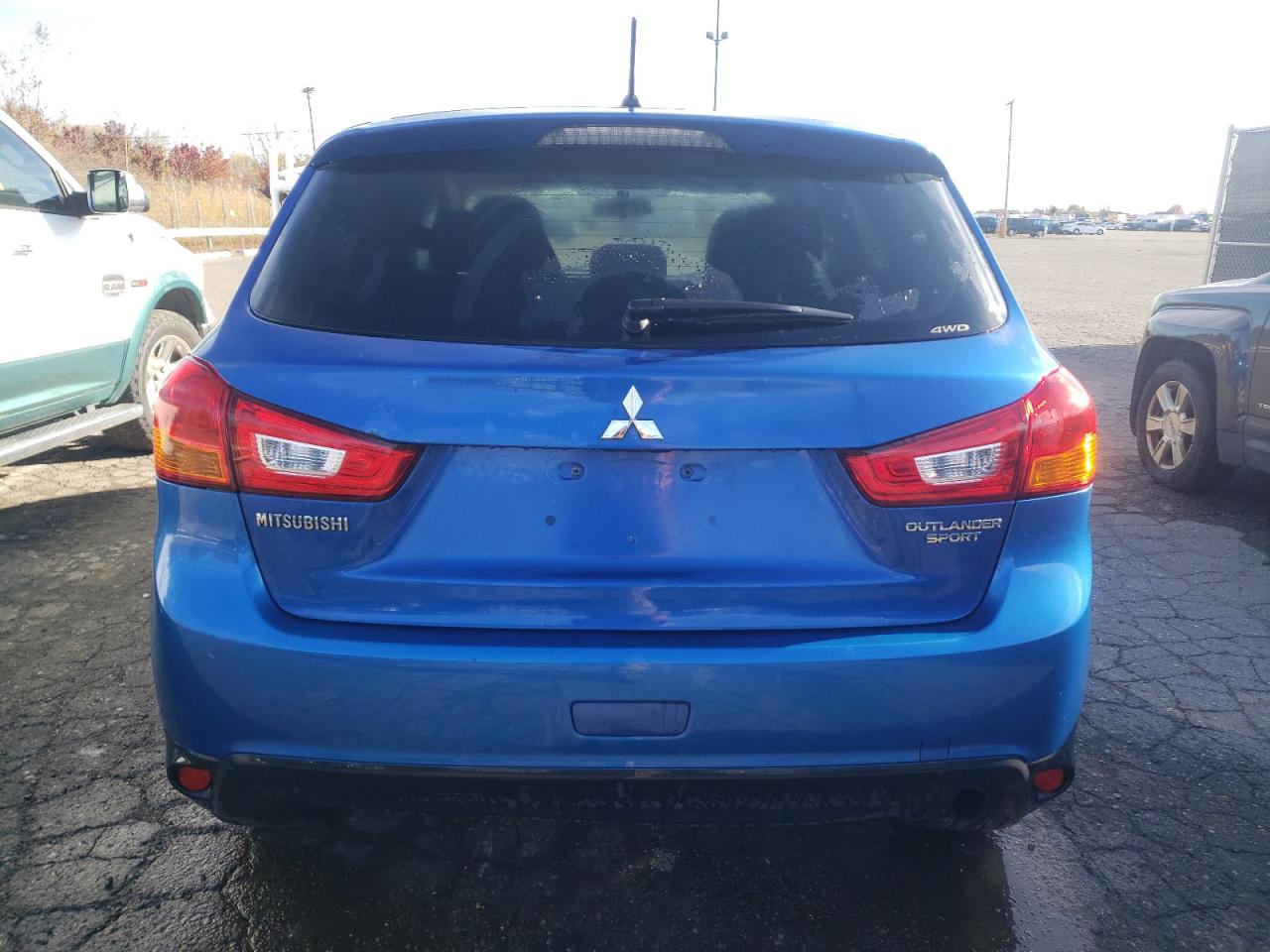 2015 Mitsubishi Outlander Sport Es VIN: 4A4AR3AU6FE009500 Lot: 78059344