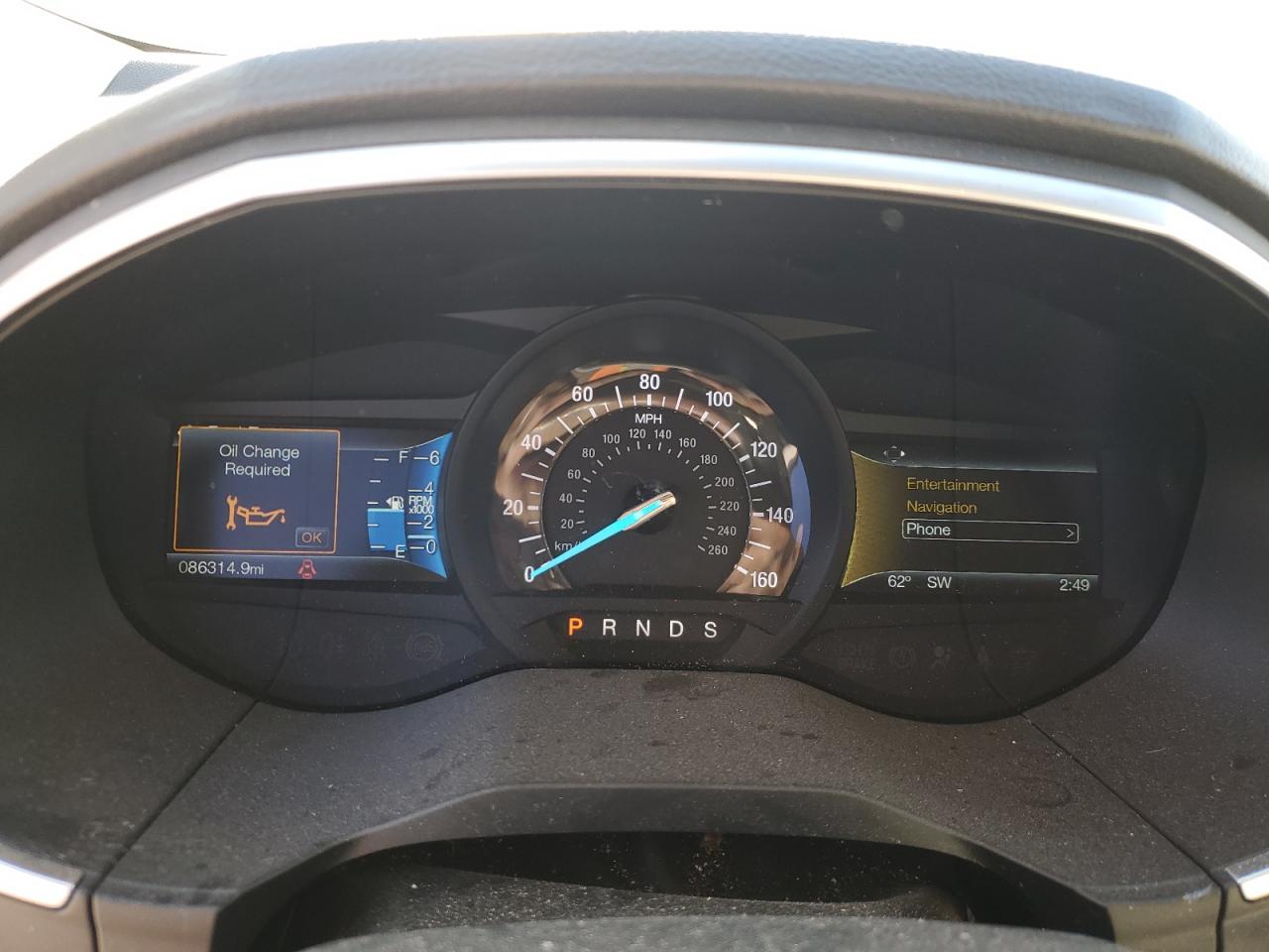 2017 Ford Edge Titanium VIN: 2FMPK4K99HBC30895 Lot: 77366374