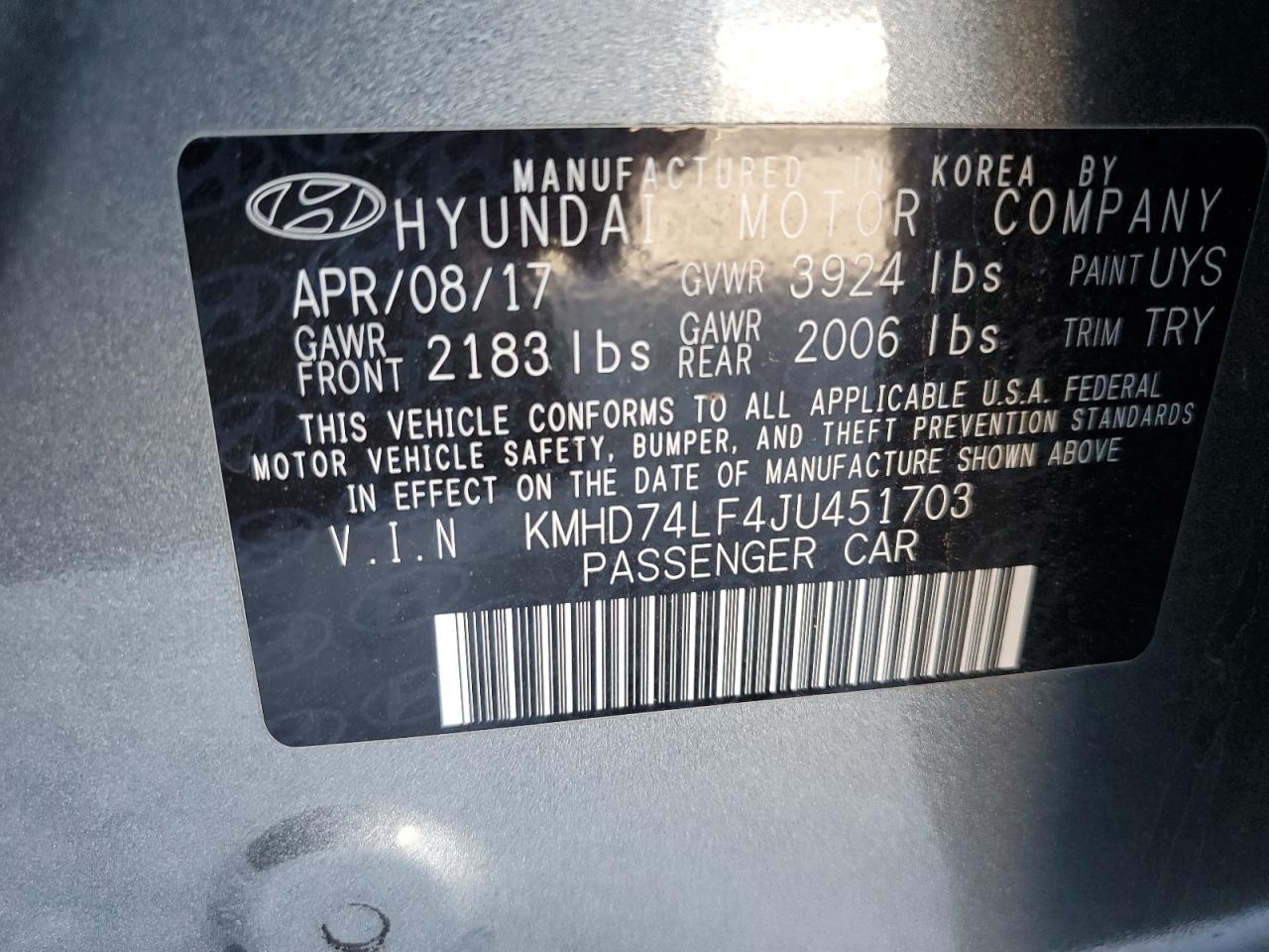 2018 Hyundai Elantra - Image 12