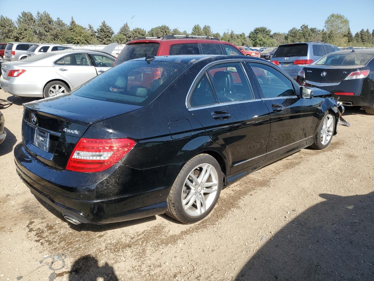 VIN WDDGF8AB7DR250287 2013 MERCEDES-BENZ C-CLASS no.3