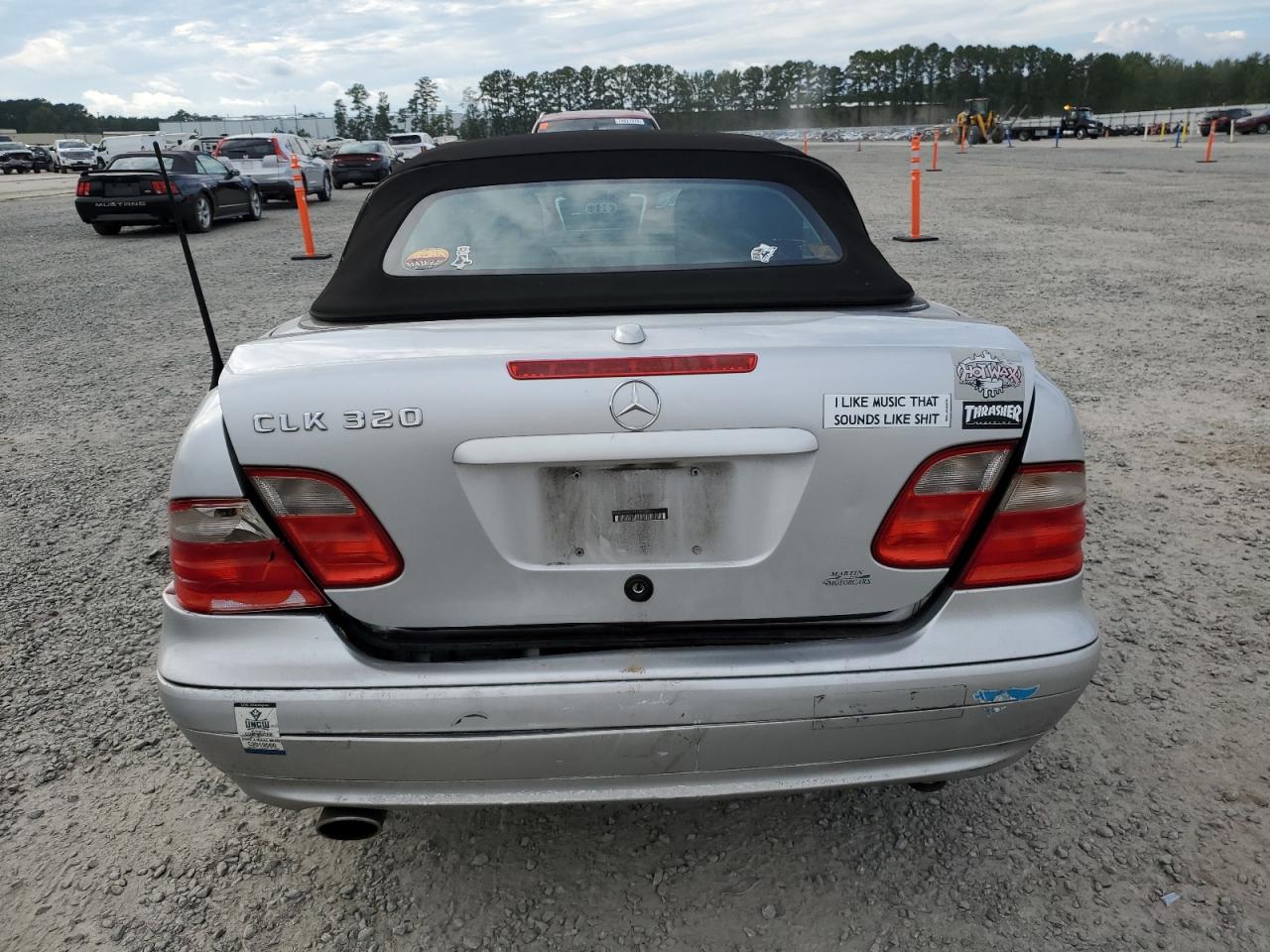 2003 Mercedes-Benz Clk 320 VIN: WDBLK65G23T135336 Lot: 73281474