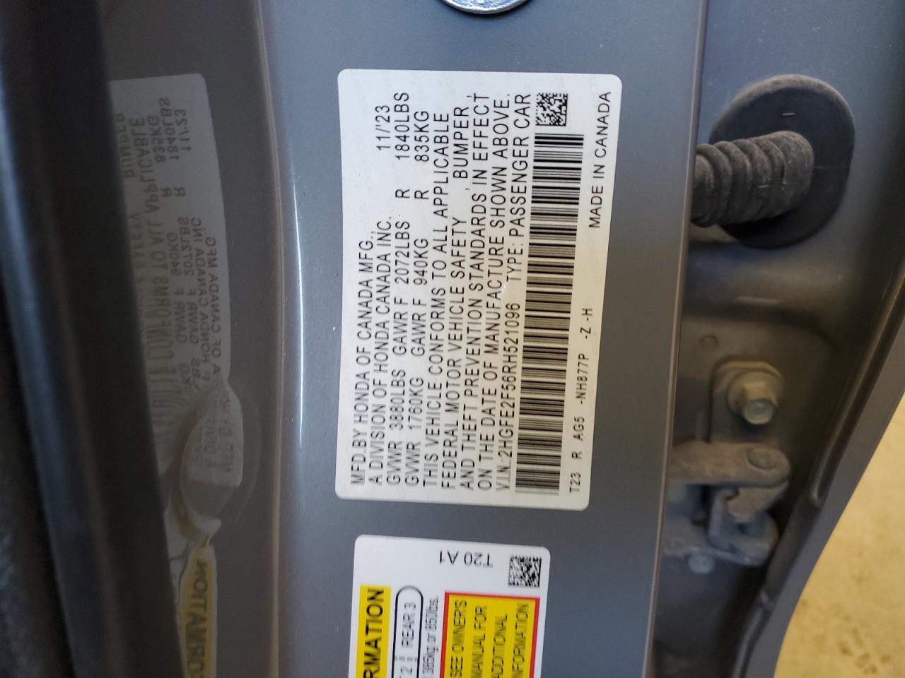 2024 Honda Civic - Image 12