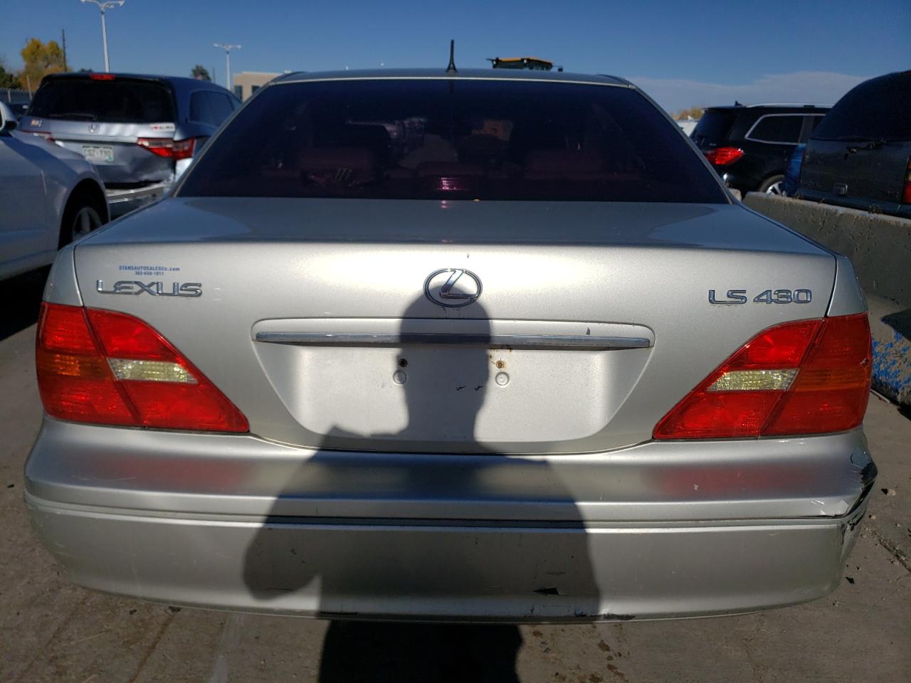 2001 Lexus Ls 430 VIN: JTHBN30F010020894 Lot: 78715774