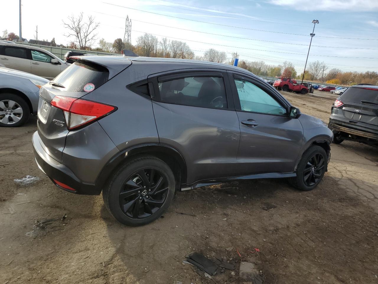 2021 Honda Hr-V Sport VIN: 3CZRU6H14MM756066 Lot: 77933554