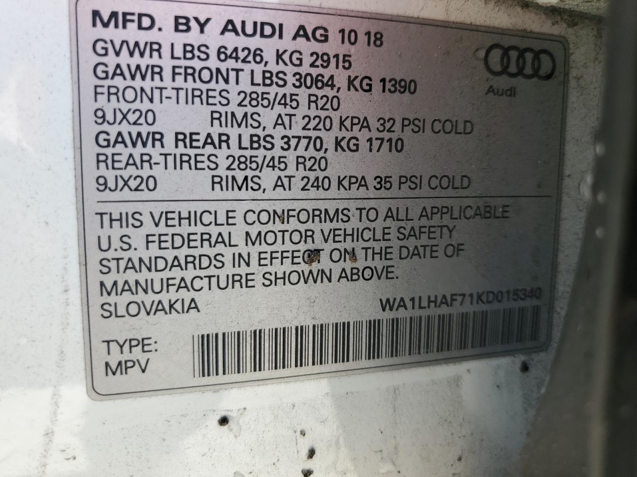 2019 Audi Q7 - Image 13