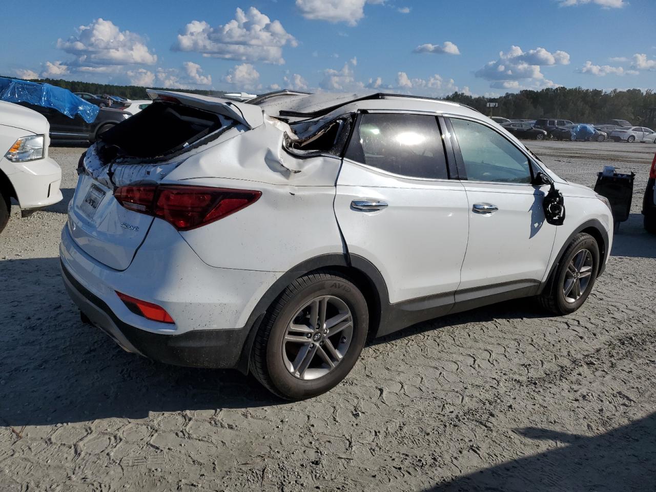 2018 Hyundai Santa Fe Sport VIN: 5XYZU3LBXJG516307 Lot: 74086594