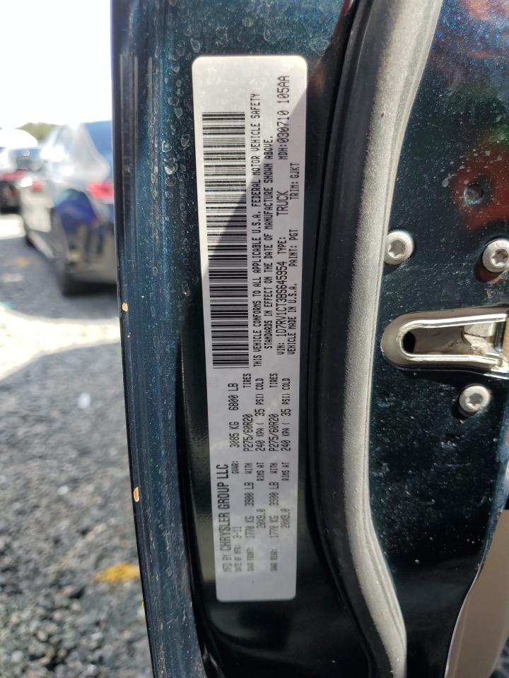 2011 Dodge Ram 1500 VIN: 1D7RV1CT3BS645954 Lot: 74185964