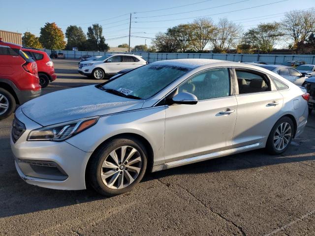  HYUNDAI SONATA 2015 Сріблястий