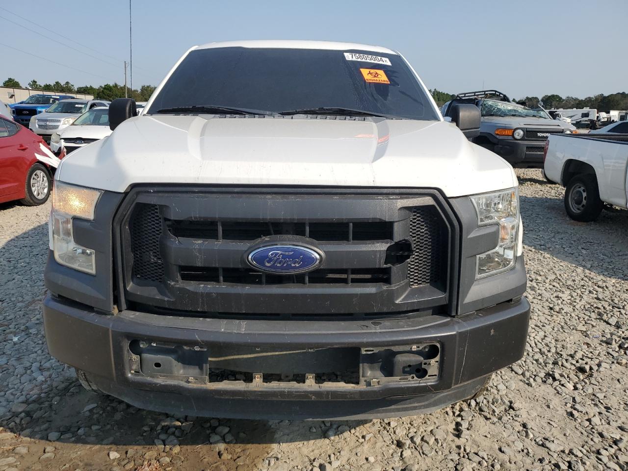 2016 Ford F150 Supercrew VIN: 1FTEW1CF6GFB82191 Lot: 75805004