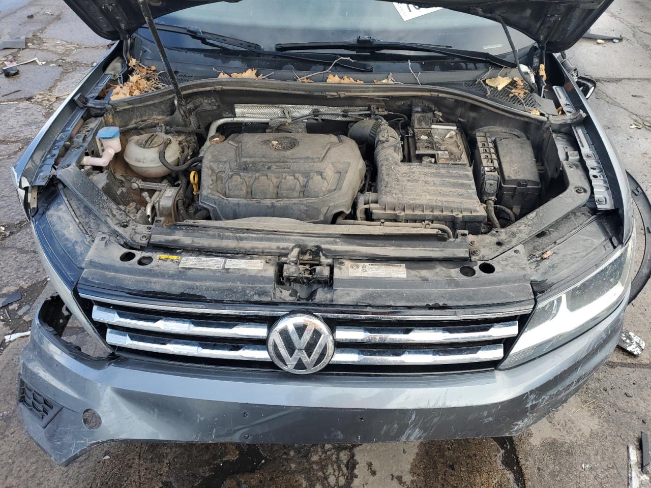 2018 Volkswagen Tiguan Se VIN: 3VV2B7AX1JM001603 Lot: 76475034