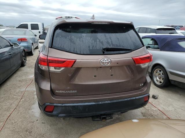  TOYOTA HIGHLANDER 2019 Коричневий