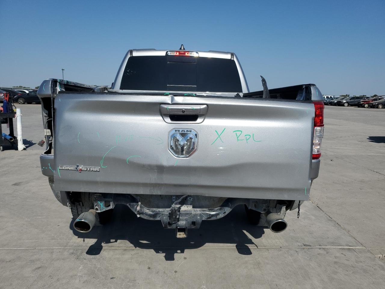 2022 Ram 1500 Big Horn/Lone Star VIN: 1C6RREBTXNN173656 Lot: 75387794